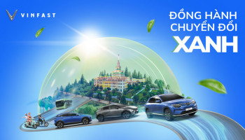 VINFAST CÔNG BỐ CHƯƠNG TRÌNH ƯU ĐÃI ĐỒNG HÀNH CHUYỂN ĐỔI XANH