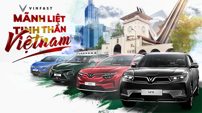 VinFast công bố chính sách ưu đãi đi cùng chiến dịch MÃNH LIỆT TINH THẦN VIỆT NAM